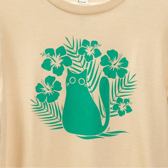 Cat Lady Small Tan Cat Shirt NEVER WORN - Picture 4 of 7